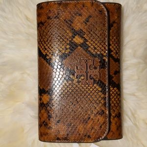 Brand New Thea embossed exotic crossbody